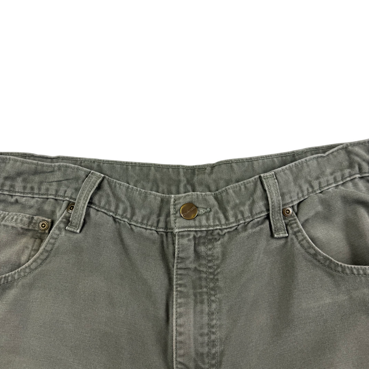 Carhartt Carpenter Loose Fit Workwear Trousers Green