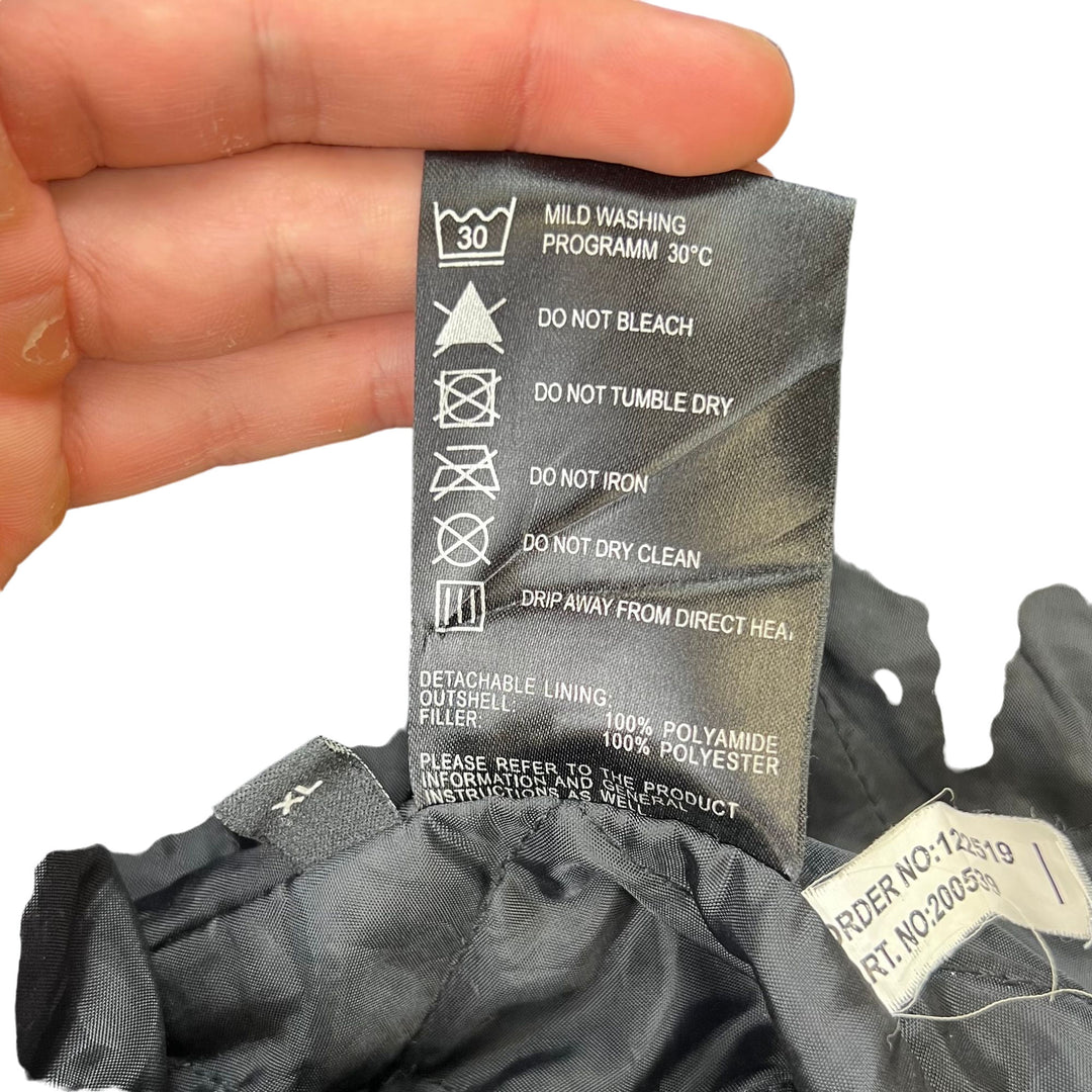 Hellfire Motorcycle Denim Bomber Jacket Black