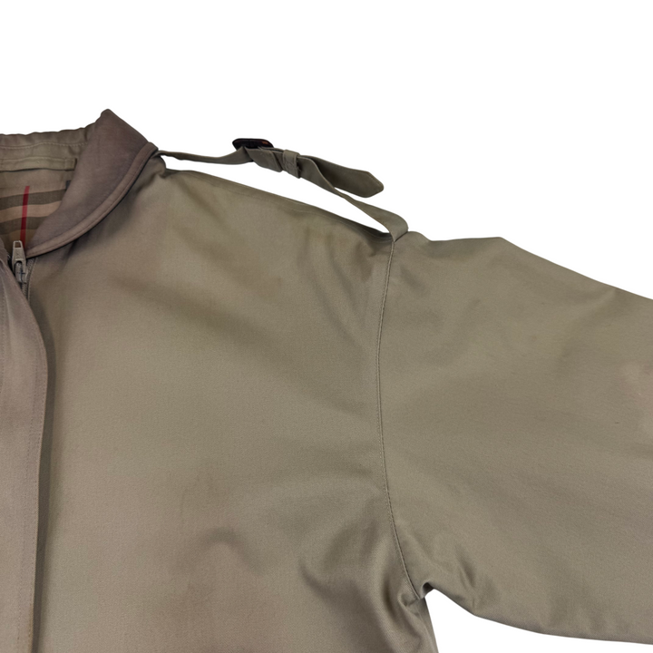 Burberry Nova Check Lined Trench Jacket Beige
