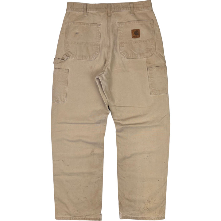 Carhartt Workwear Carpenter Trousers Beige B11 WET