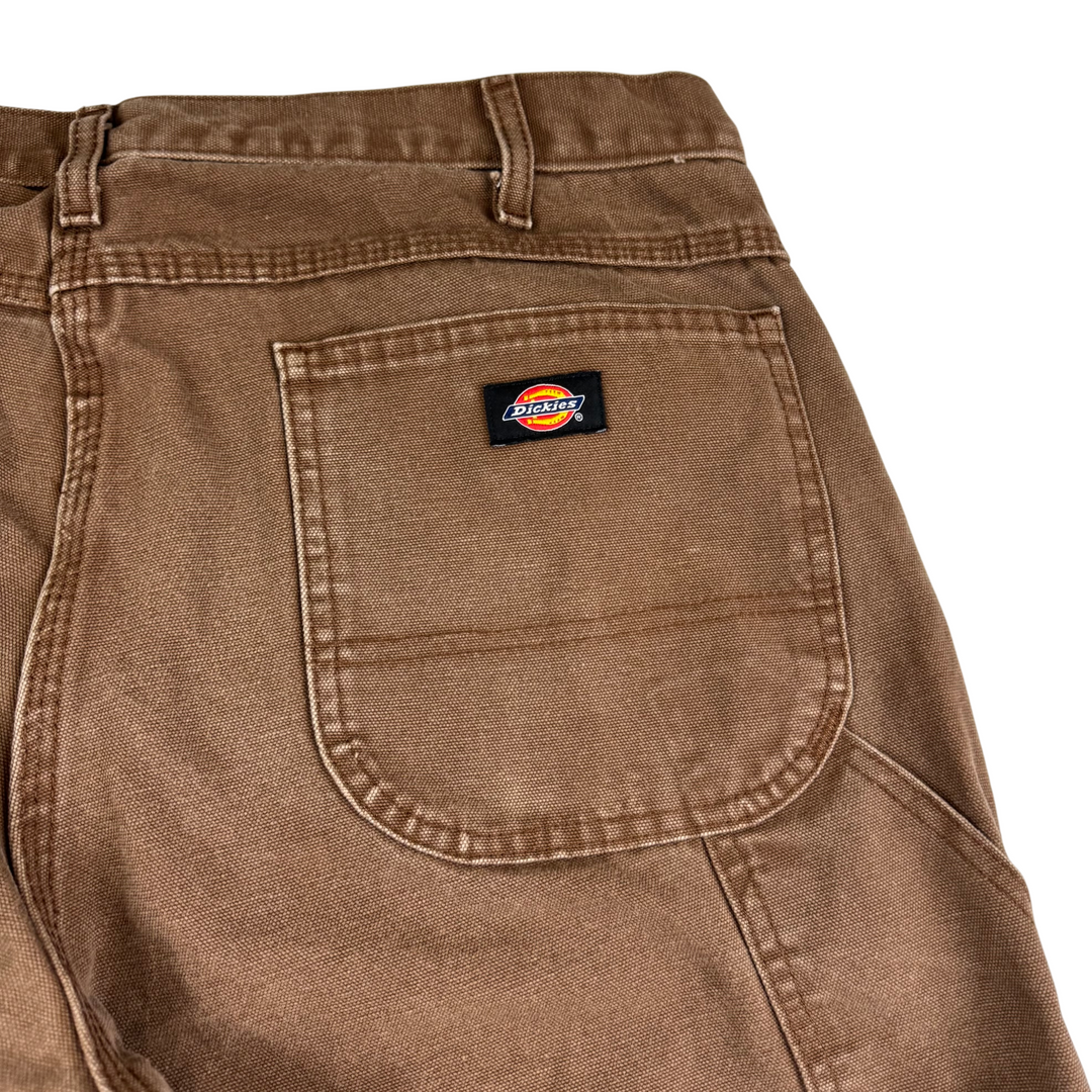 Dickies Workwear Carpenter Trousers Brown
