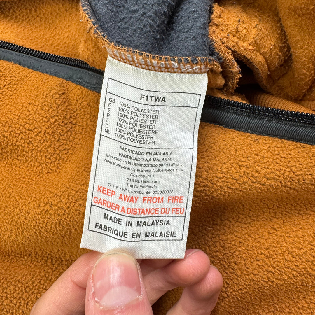 Nike 00's Full-Zip Fleece Jacket Orange