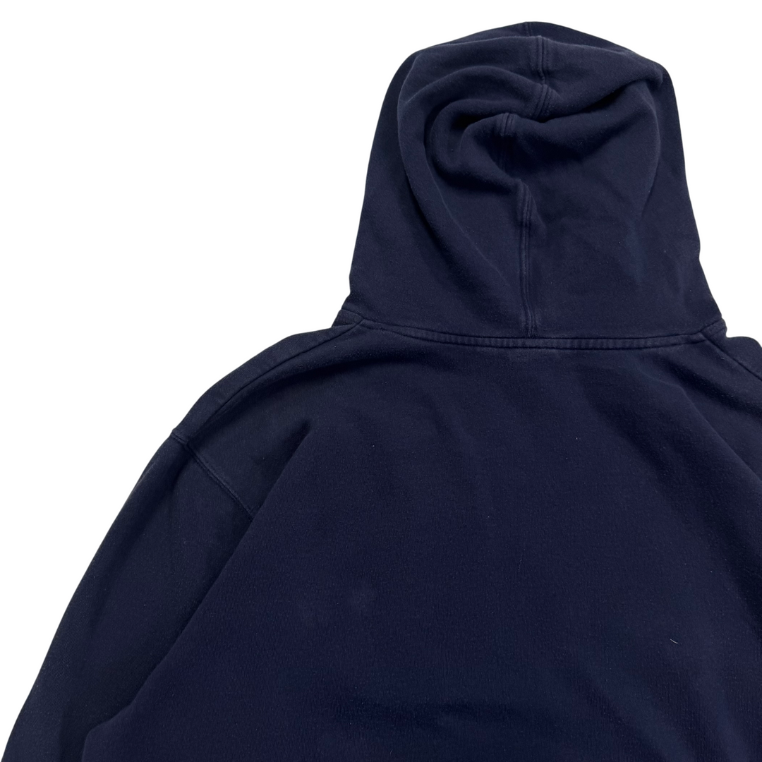 Nike 00s New York Yankees MLB Center Swoosh Pullover Hoodie Navy