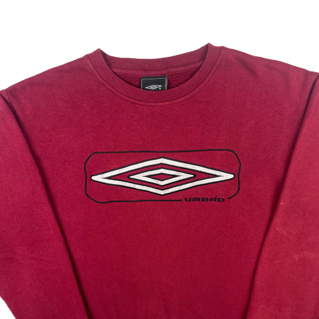 Vintage Umbro Sweatshirt Maroon