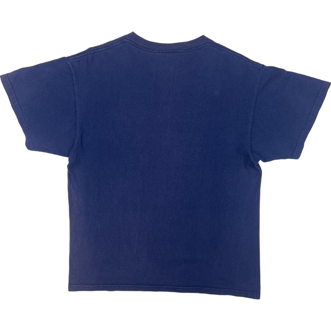 Nike 90's Niketown Honolulu Embroidered T-shirt Navy Rare