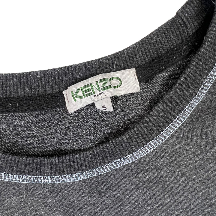 Kenzo Tiger Logo Sweatshirt Grey