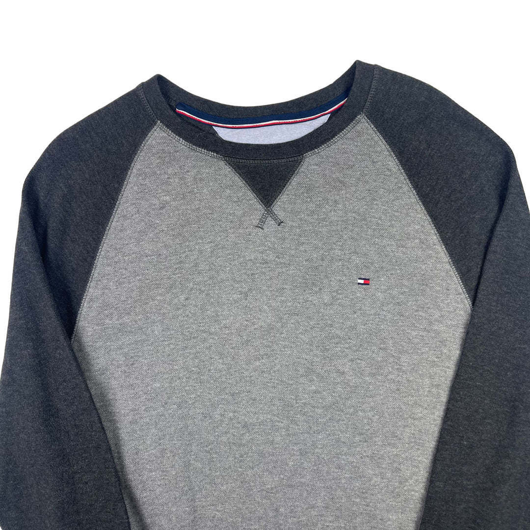 Tommy Hilfiger Two-Tone Sweatshirt Grey Navy