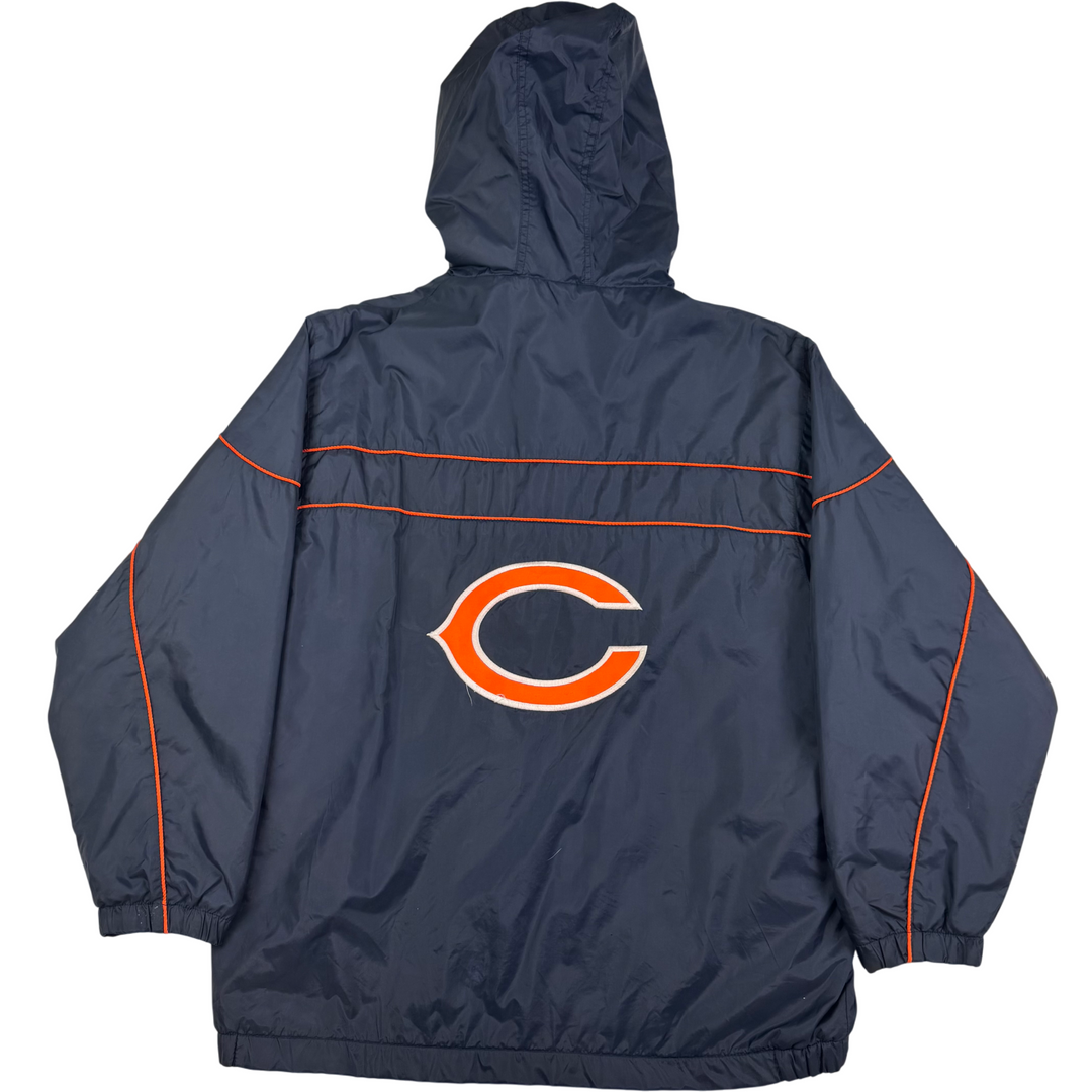 NFL Chicago Bears Full-Zip Hooded Jacket Navy