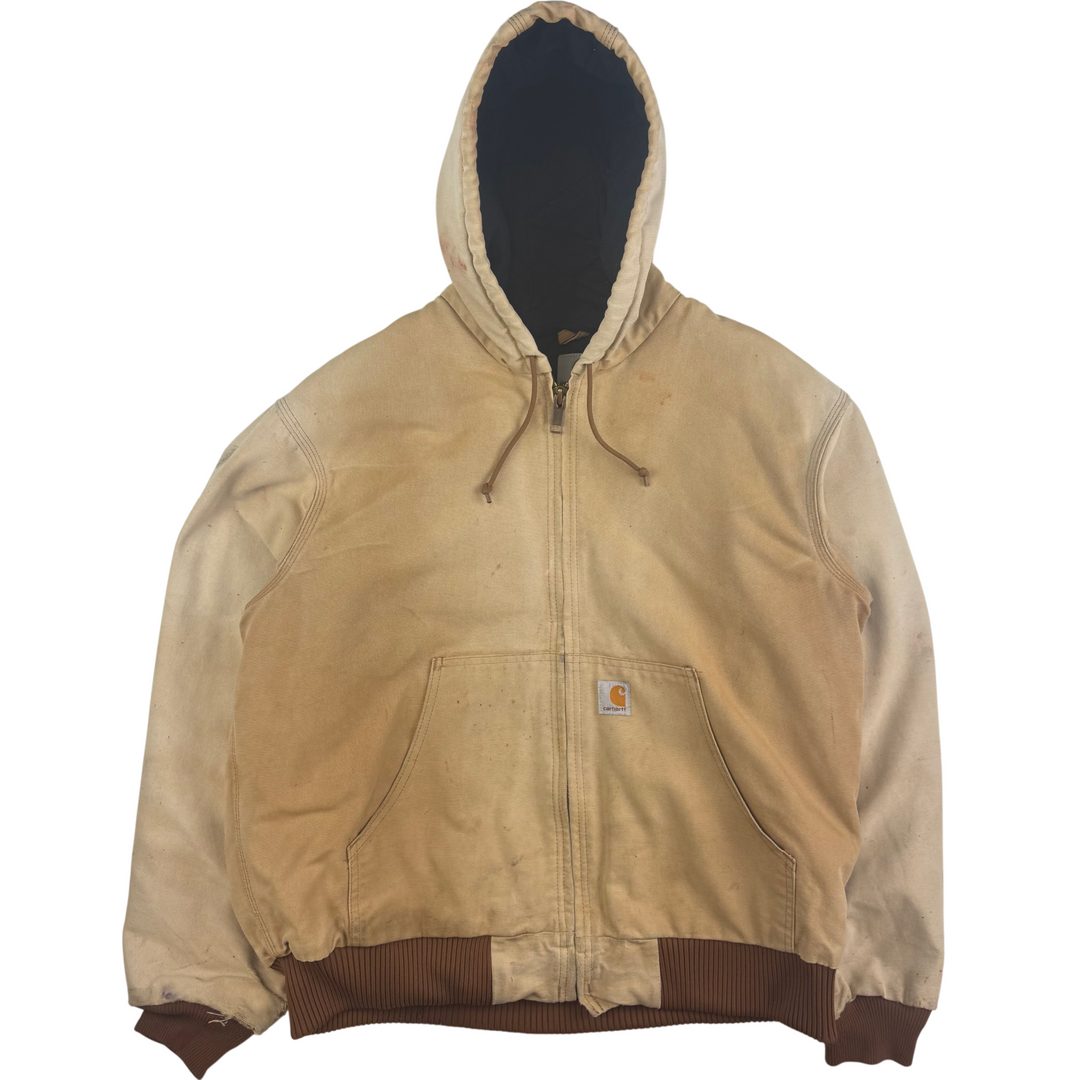 Carhartt Sunfaded Active Workwear Jacket Brown