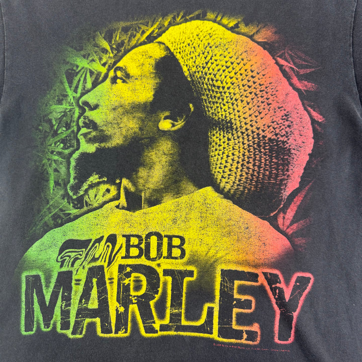 Vintage Bob Marley Graphic Band T-shirt Black