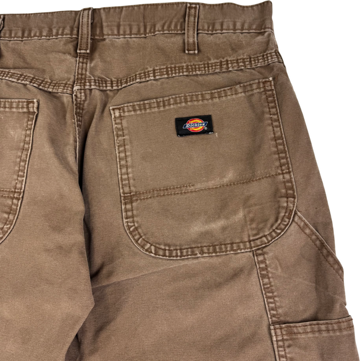 Dickies Workwear Carpenter Trousers Brown