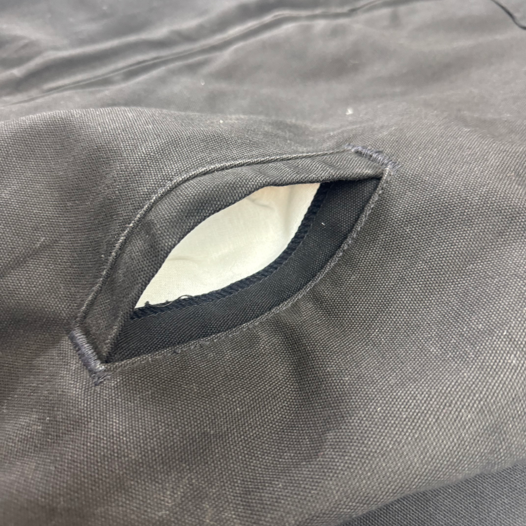 Vintage Carhartt Sante Fe Workwear Quilted Jacket J13 BLK
