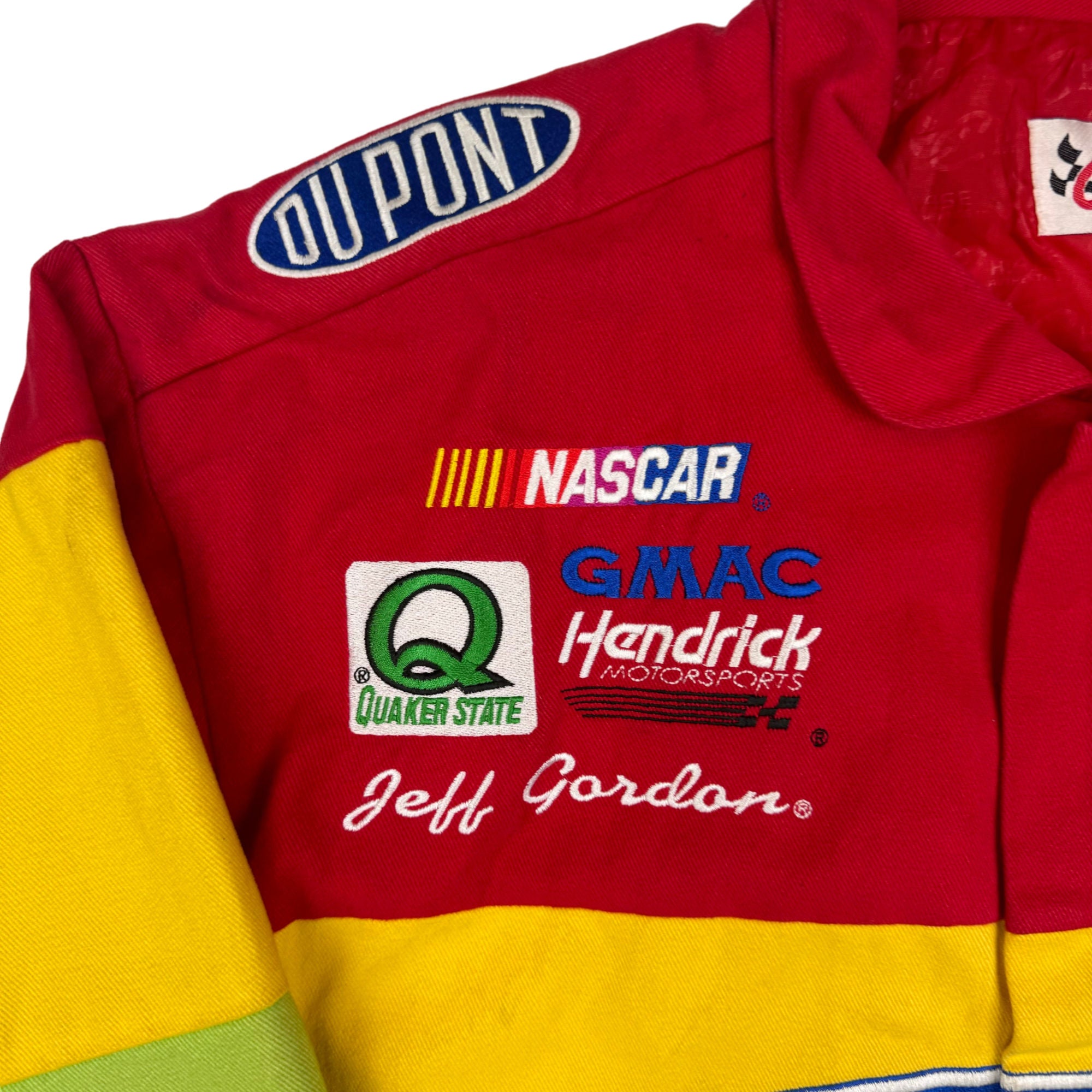 Chase Authentics Nascar 90's Dupont Racing Embroidered Jacket Rare | Bring  It Back