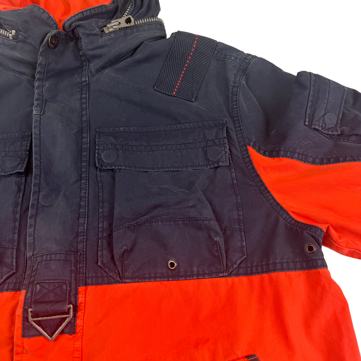 Vintage Polo Ralph Lauren  1st US-RL Reconnaissance Company Navy Orange