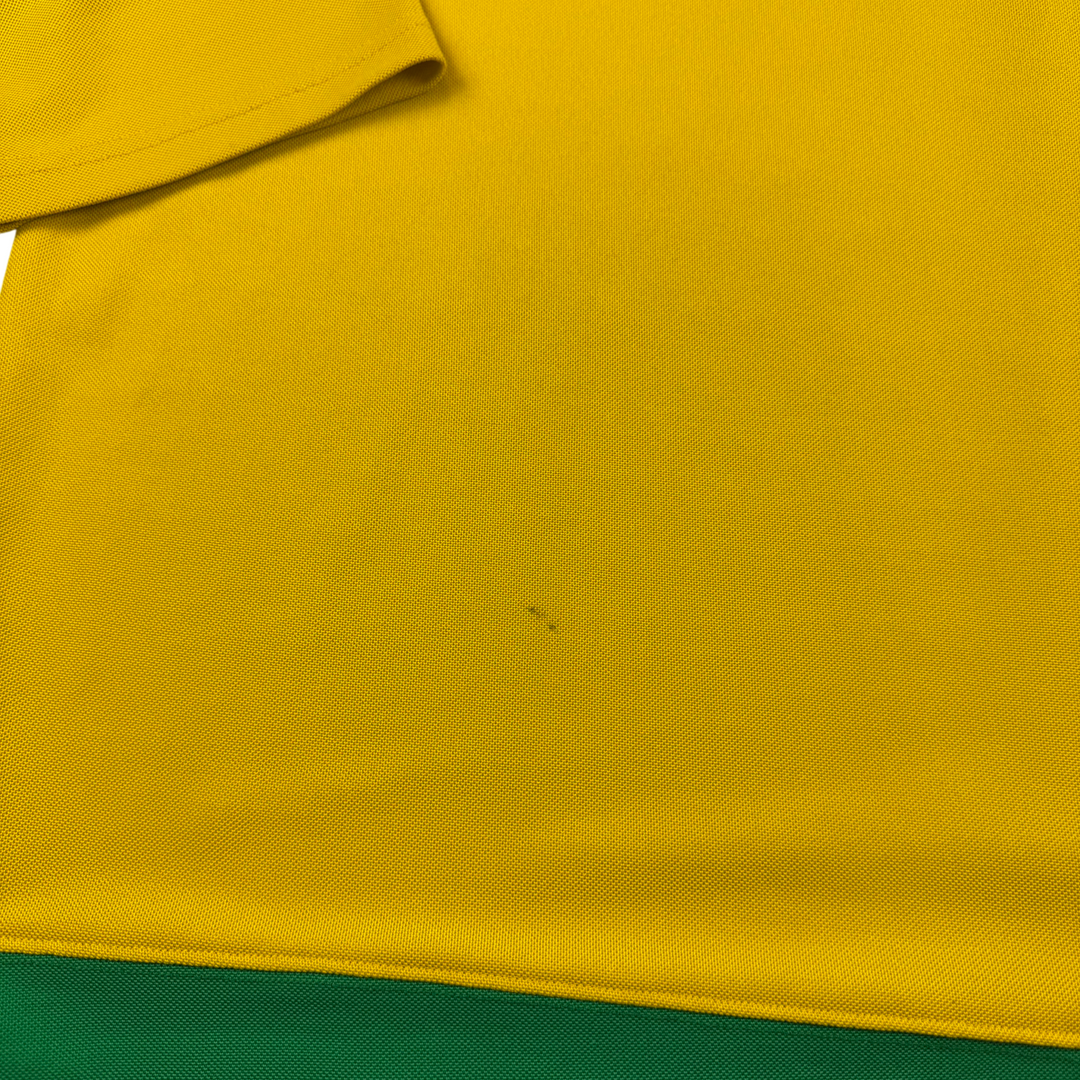 Stussy Long Sleeve Jersey Black Yellow Green