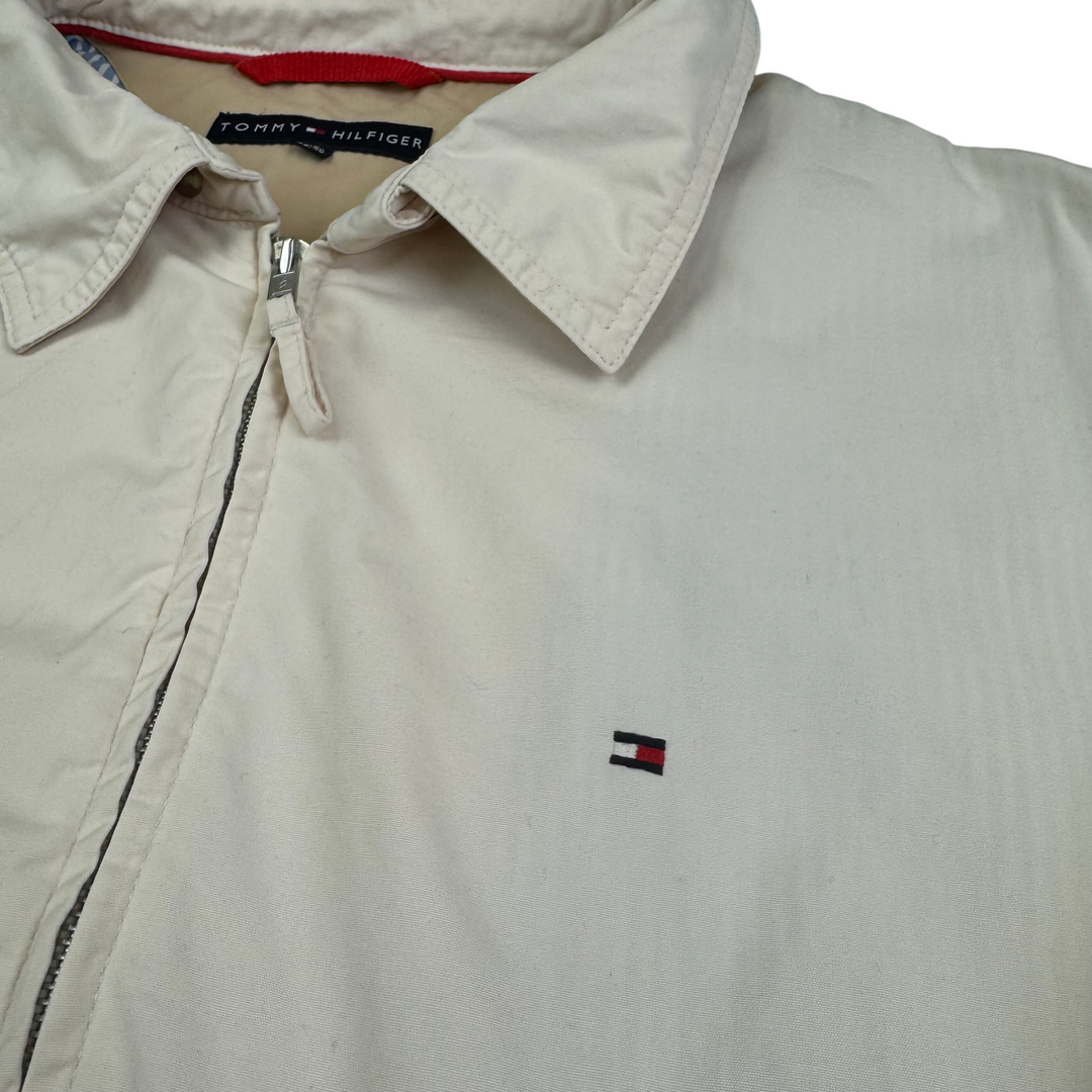 Tommy Hilfiger Full-Zip Harrington Jacket Beige