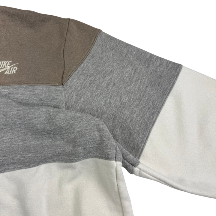 Nike Air 00's Colourblock Sweatshirt Brown Grey White