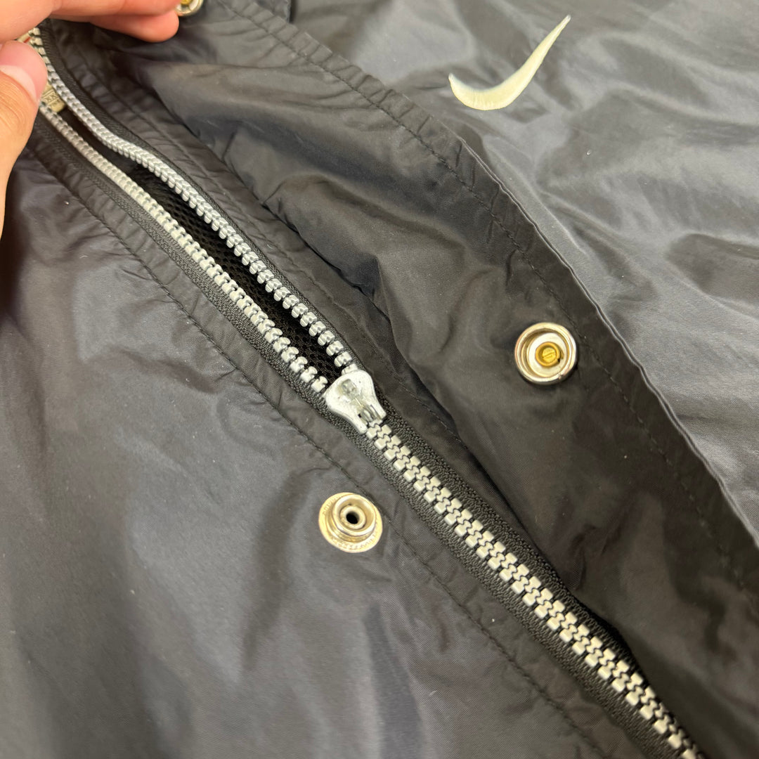 Nike 90s Full-Zip Coach Track Jacket Black