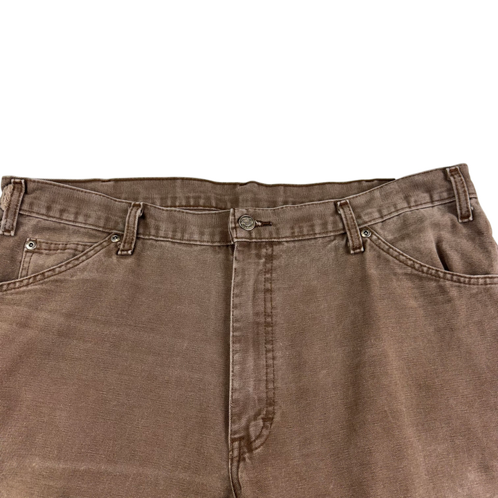 Dickies Workwear Carpenter Trousers Brown