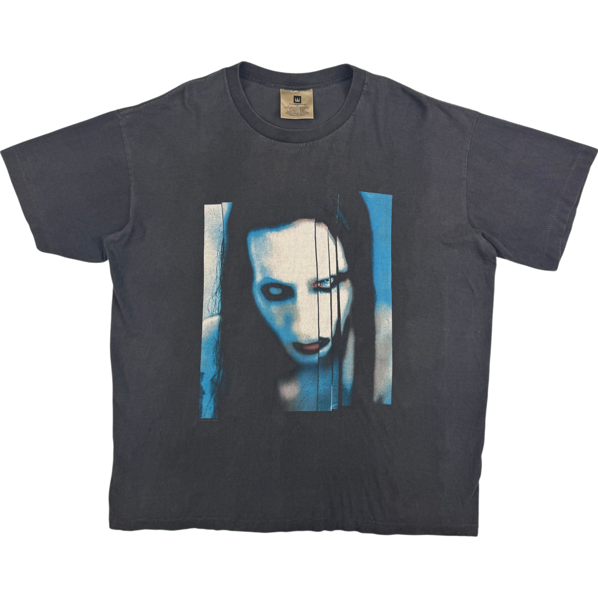 Marilyn Manson 1998 Single Stitch Winterland Graphic T-shirt Black