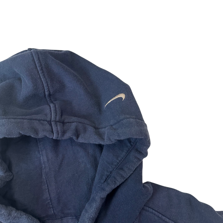 Nike 00's Embroidered Pullover Hoodie Navy