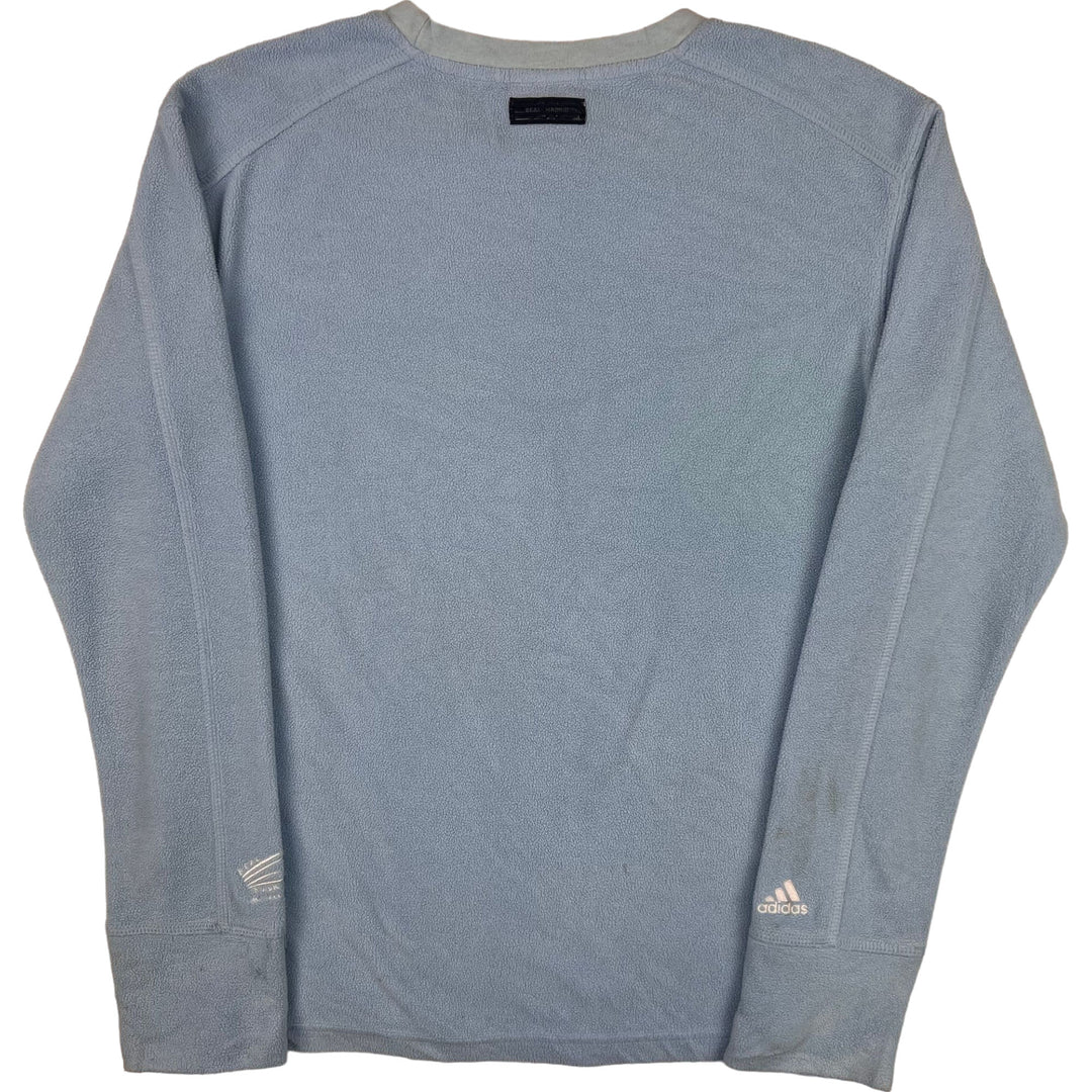 Vintage Adidas 90's Real Madrid Fleece Sweatshirt Blue