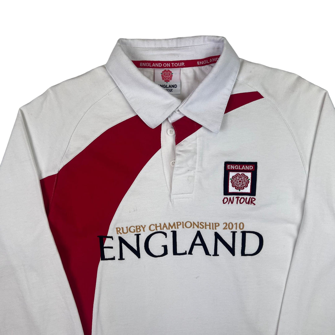 England Rugby Championship 2010 Tour Long Sleeve Shirt White