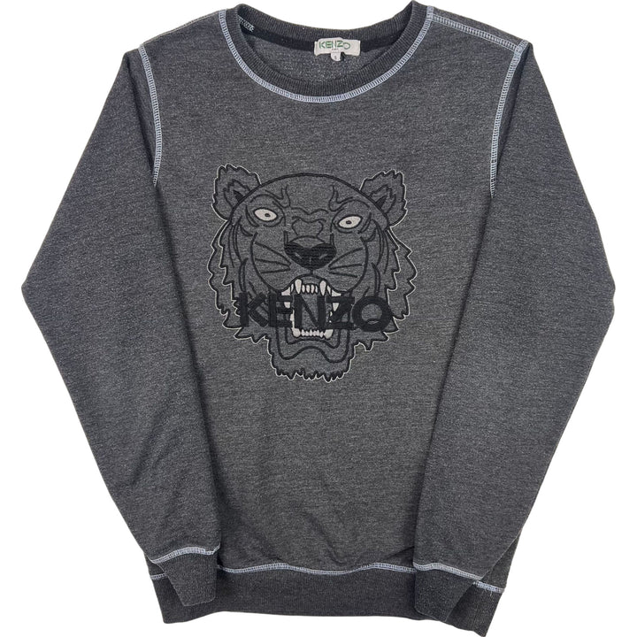 Kenzo Tiger Logo Sweatshirt Grey