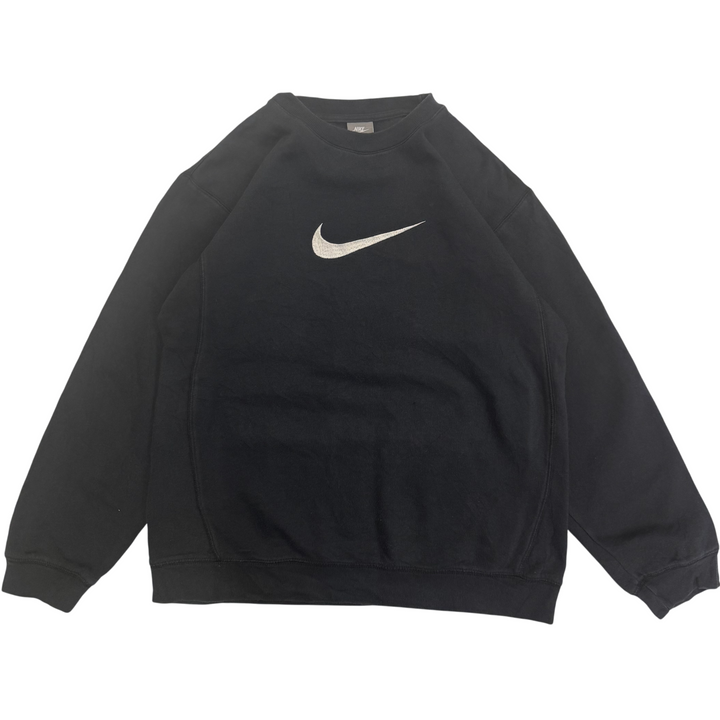 Nike 00s Embroidered Sweatshirt Black