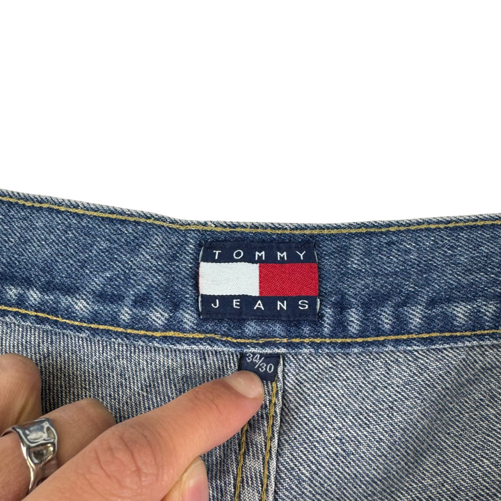 Tommy Hilfiger 90's Wide Leg Denim Jeans Blue