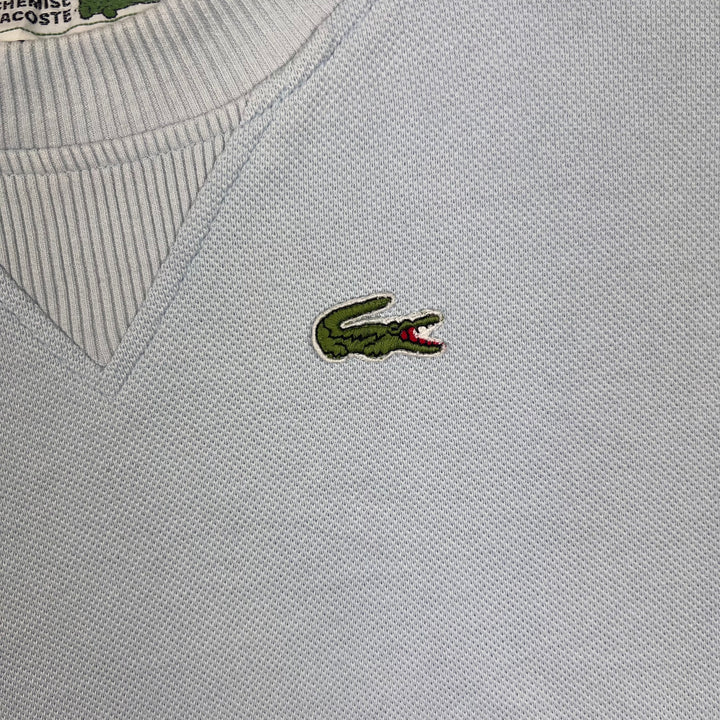 Vintage Lacoste Sweatshirt Light Blue