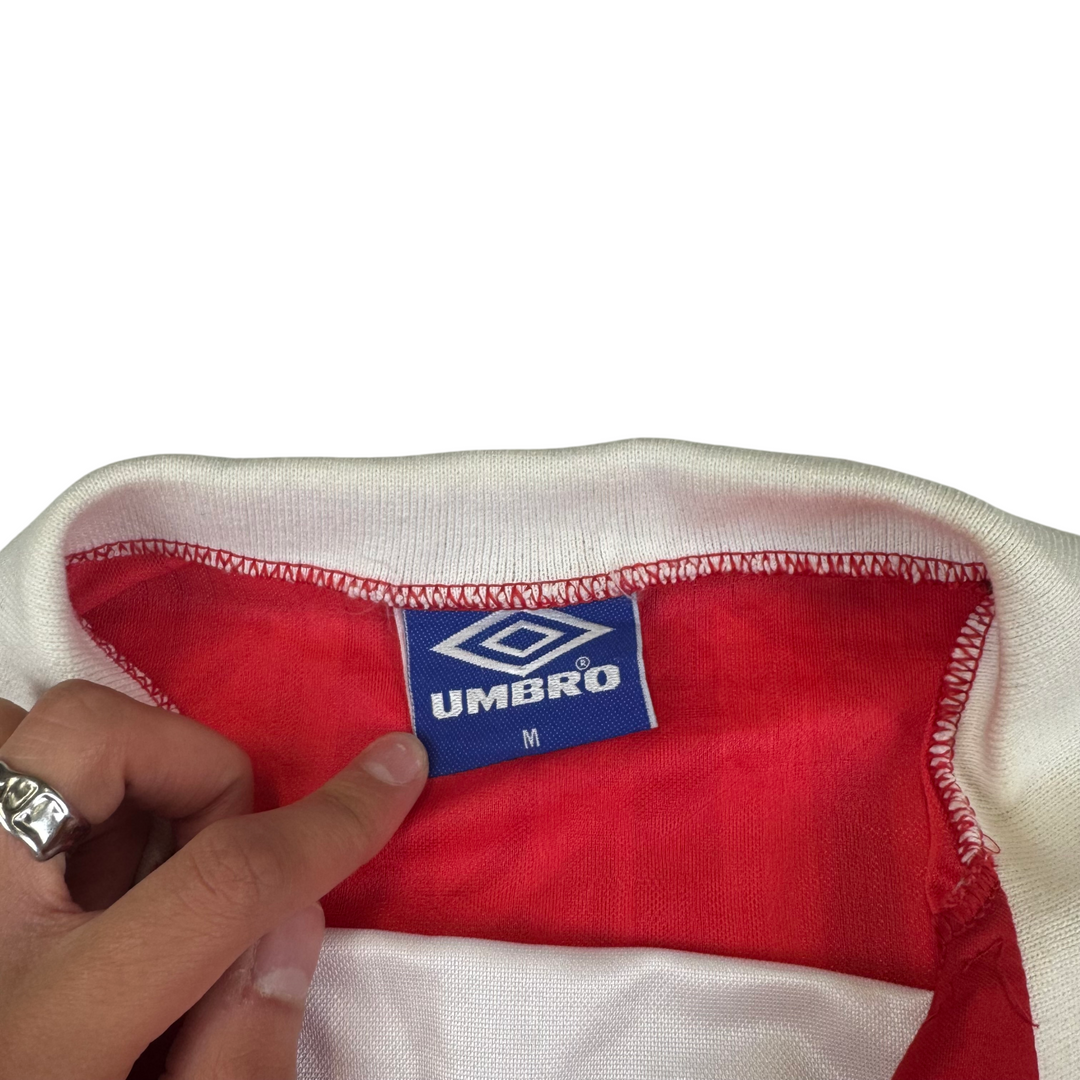 Vintage Umbro Manchester United Home Football Shirt 1992/94 Red Rare