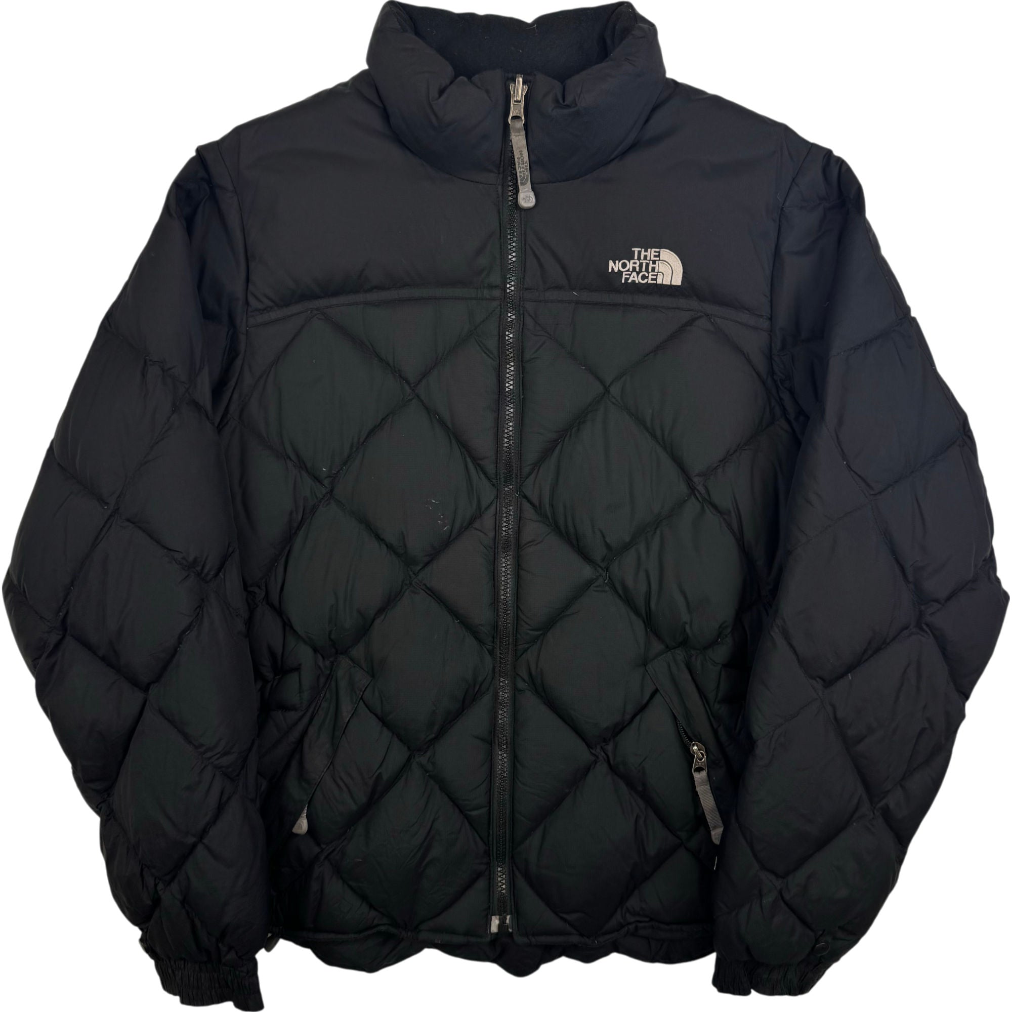 The North Face Diamond Quilted 600 Fill Puffer Jacket Black - Main Image