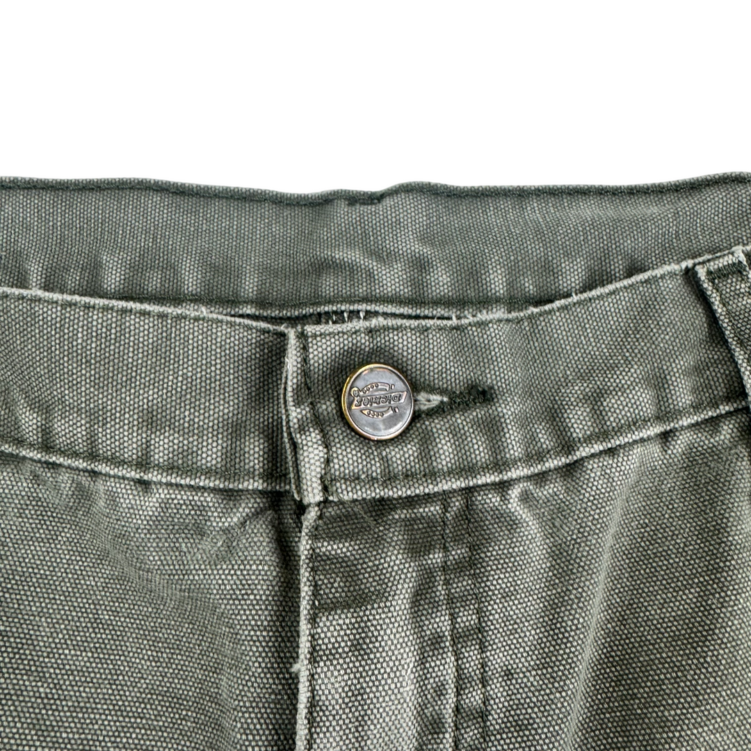 Dickies Workwear Carpenter Trousers Green