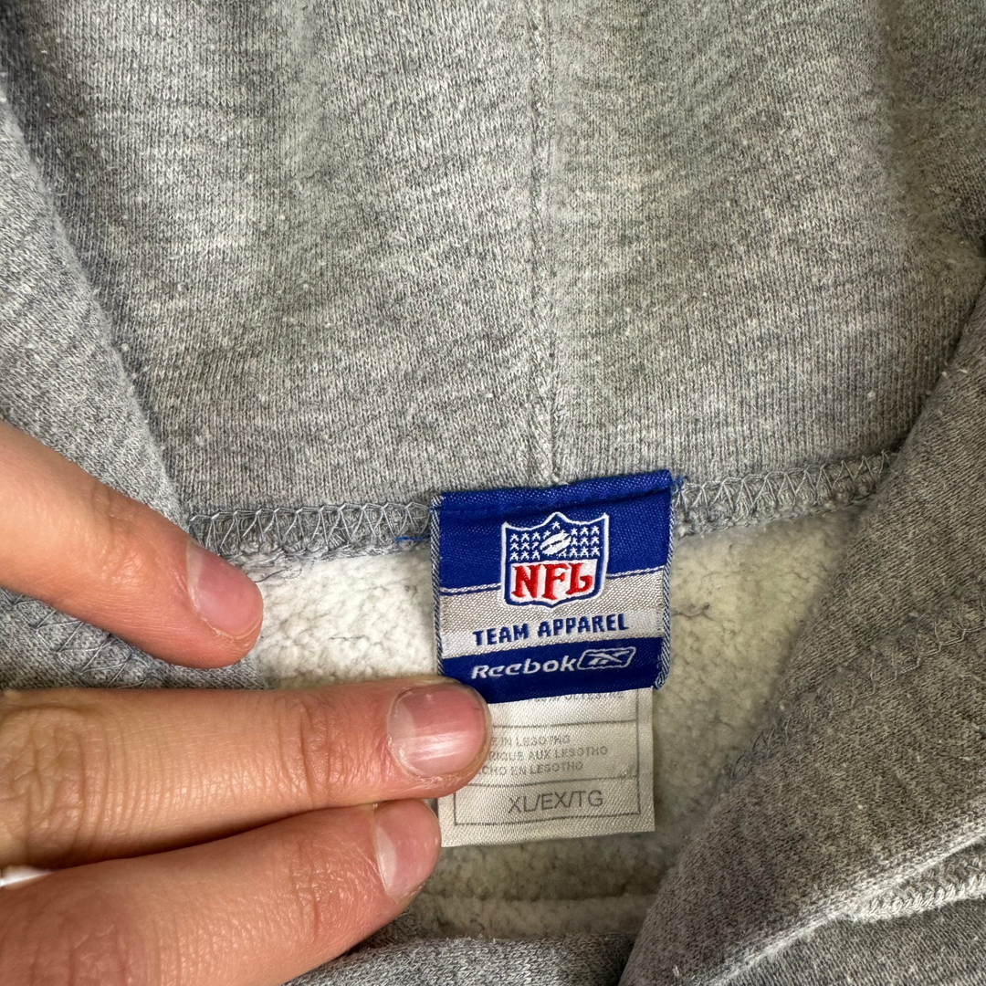 Reebok Panthers NFL Pro Hoodie Grey