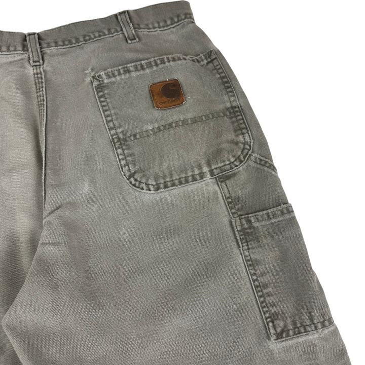 Carhartt Workwear Carpenter Trousers Faded Green