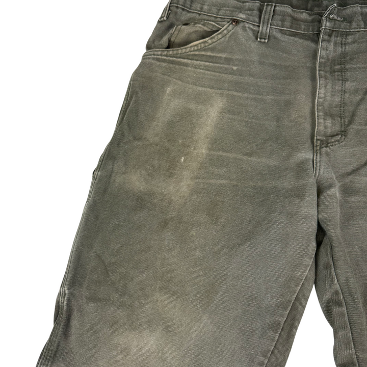 Dickies Carpenter Workwear Trousers Green