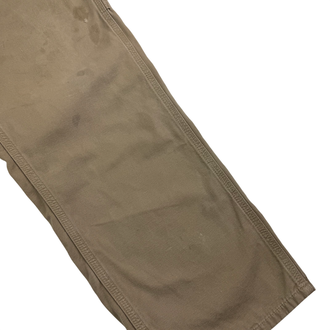 Carhartt Carpenter Workwear Trousers Beige Brown