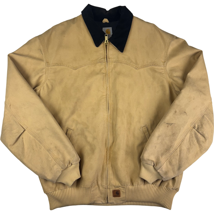 Carhartt Sante Fe Workwear Full-Zip Jacket Beige J14 WET