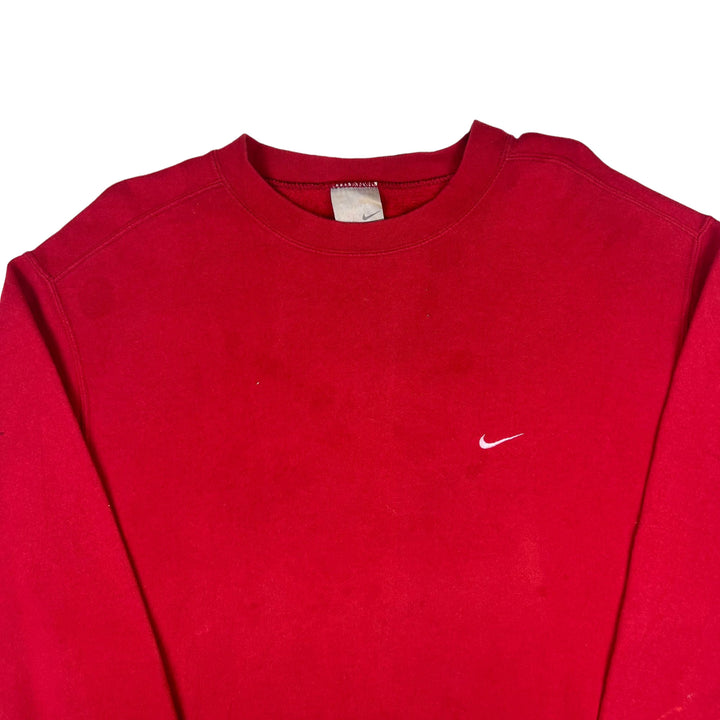 Nike 00's Mini Swoosh Sweatshirt Red