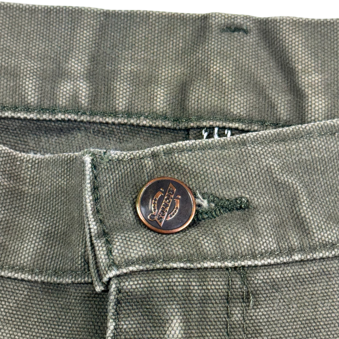 Dickies Workwear Carpenter Trousers Green