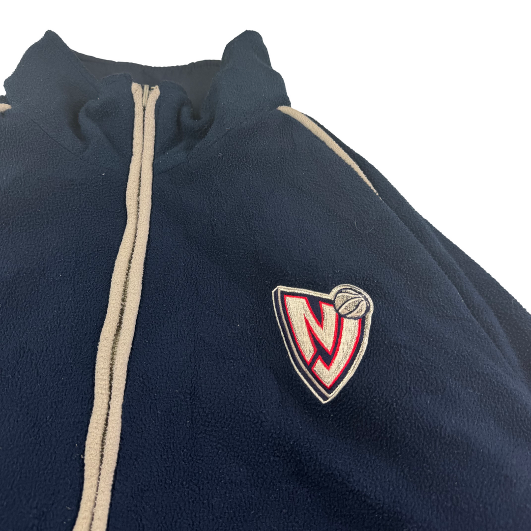 Vintage NBA New Jersey Nets Unique Sports Generation Reversible Jacket Navy