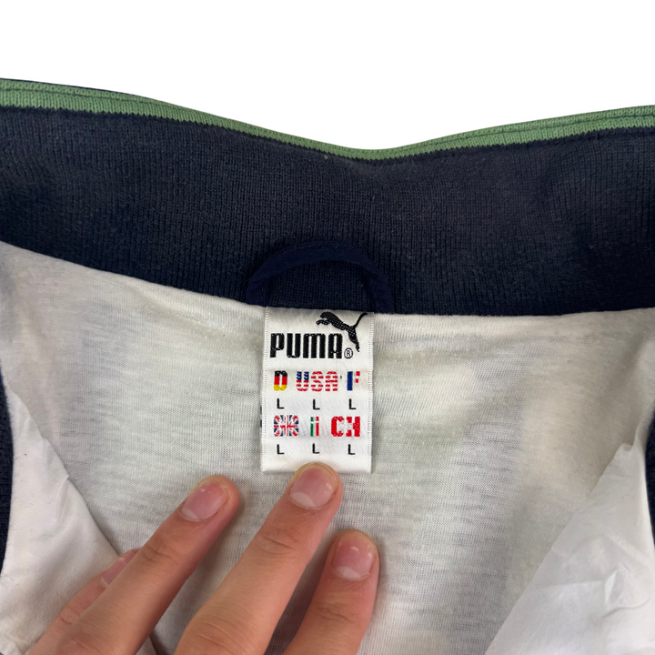 Puma 90's Full-Zip Track Jacket Blue White