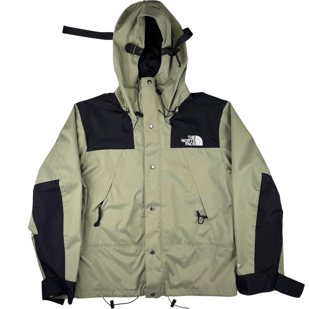 The North Face 1990 Gore-Tex Hooded Outdoor Jacket Tumbleweed Green