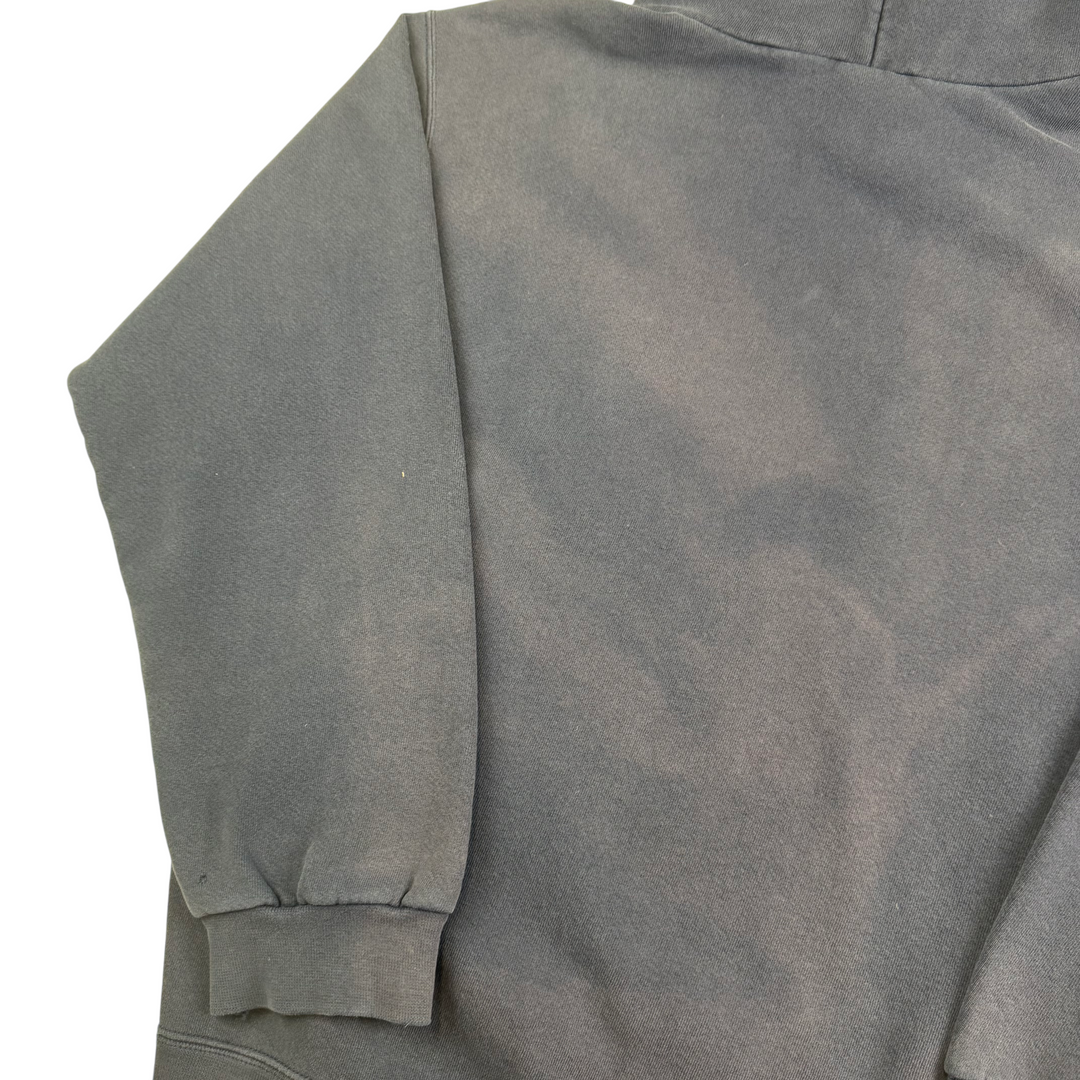 Vintage 90's Nike Mini Swoosh Pullover Hoodie Navy