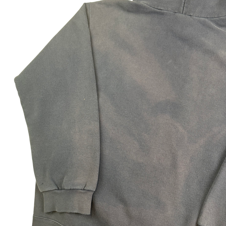 Vintage 90's Nike Mini Swoosh Pullover Hoodie Navy