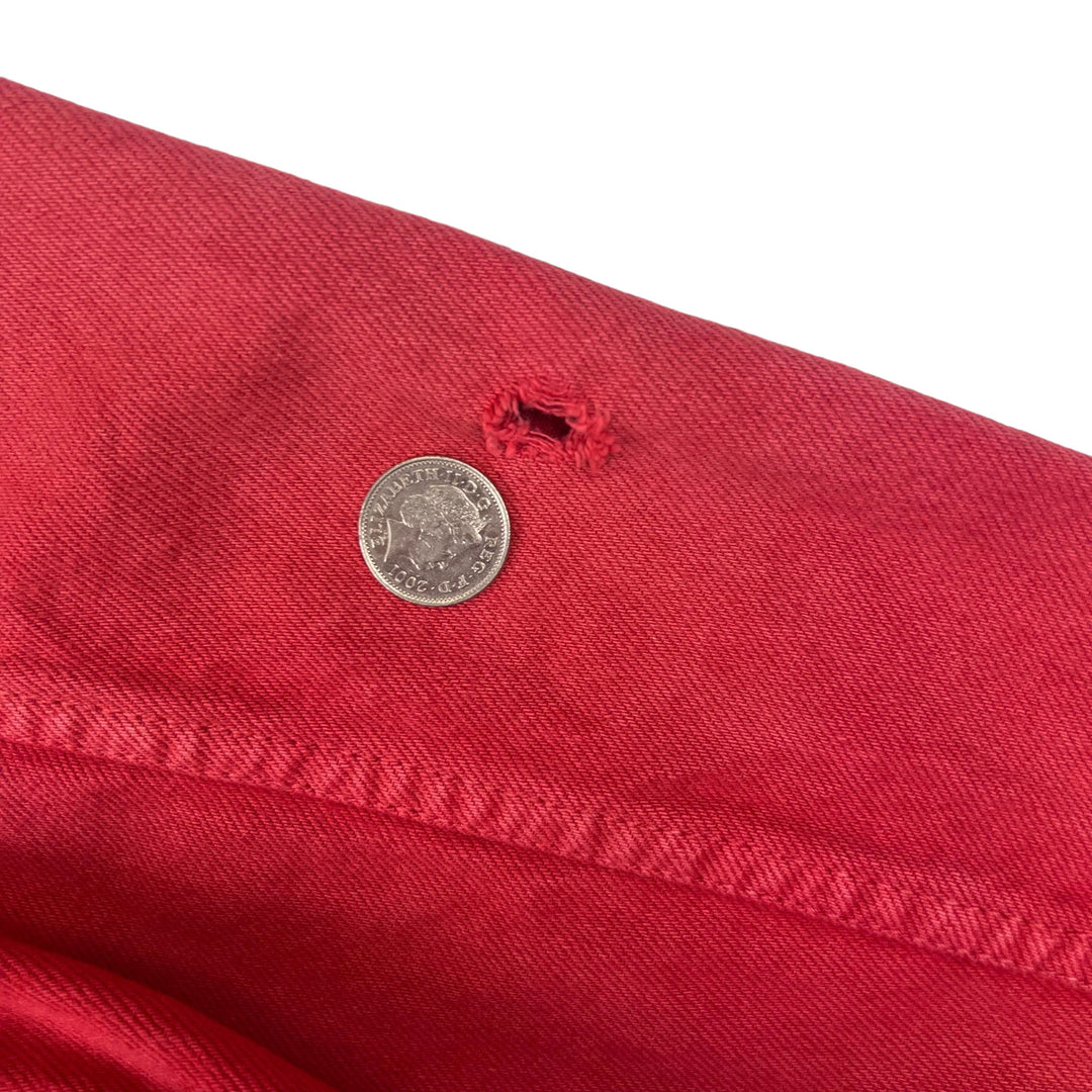 Levi's 90's Denim Trucker Distressed Jacket Red