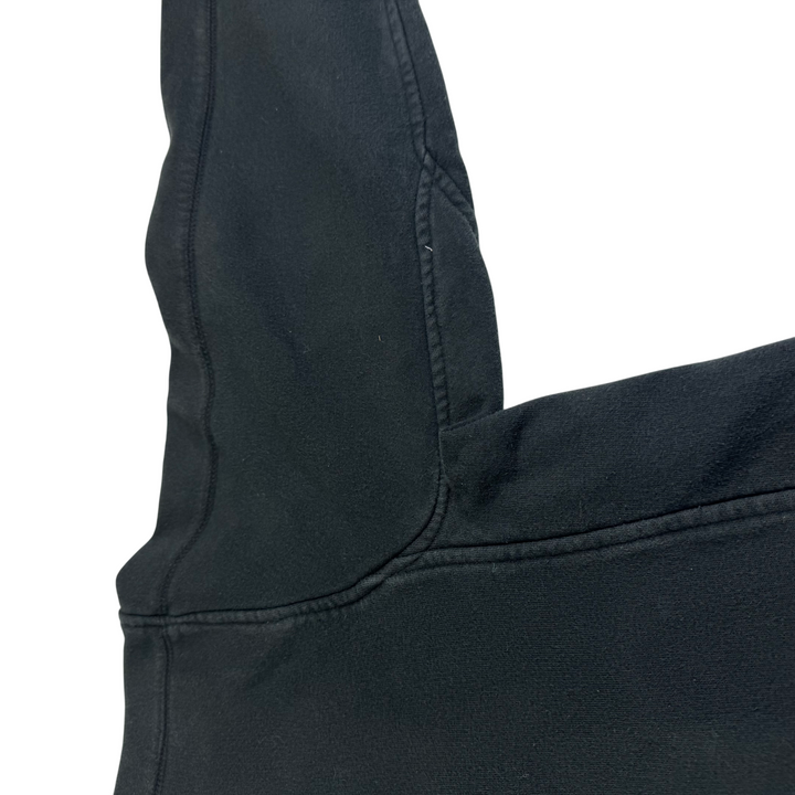 Nike Swoosh Embroidered Crewneck Sweatshirt Black