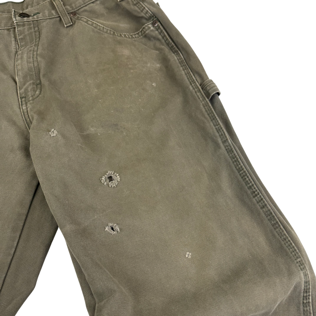 Dickies Workwear Carpenter Trousers Green