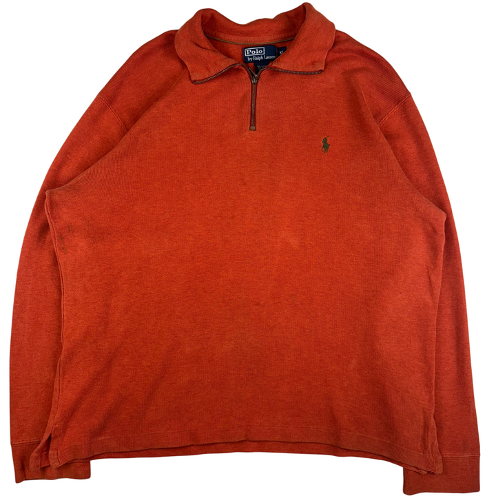 Polo Ralph Lauren Quarter-Zip Sweatshirt Orange